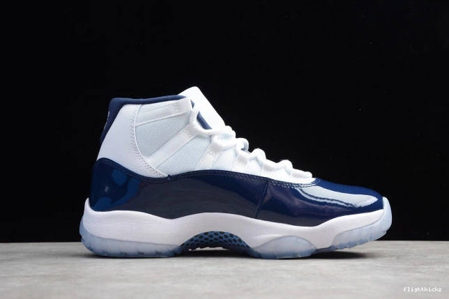 Midnight Retro 378037-123 Jordan Air 11 Navy 1104